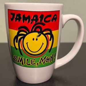Jamaica SMILE, MON! Travel Vacation Souvenir Ceramic Tall Mug